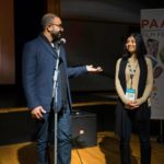 Mahesh Pailoor and Anu Pradhan speaking at PAAFF 2014