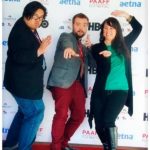 Ben Silverio, Rob Buscher, and Michelle Myers at PAAFF 2015