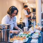 Chef Genevieve Francisco serving food at PAAFF Asian Chef Experience 2016