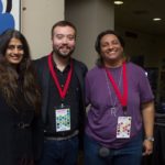 Chetana R. Narasimha Jois, Rob Buscher, and DJ Rekha at PAAFF 2016
