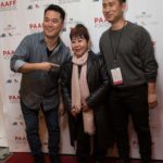 Patrick Chen, Madame Saito, and a guest at PAAFF 2019 Closing Night