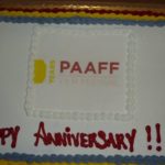 PAAFF 10 Year Anniversary Cake