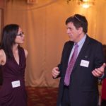 Melody Lam and Herb White at the 2012 Fundraiser Banquet