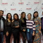 In the Life of Music Crew holding their trophies for Best Narrative Feature and Rising Star at PAAFF 2018 Opening Night