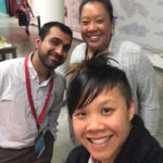 Aneel Saleem, Jacqui Anderson and Quynh-Mai Nguyen