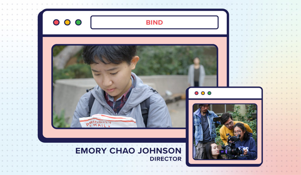Queer Short Film Interviews - Emory Chao Johnson, director of Bind
